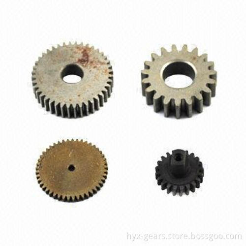Precision Gears, Small Metal Spur Gears for Gearbox, Customized Designs Accepted